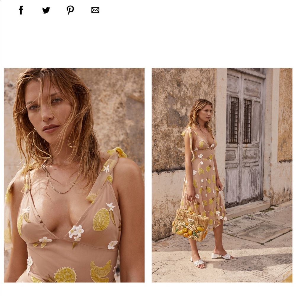 For Love and Lemons Fruitpunch dress with tags